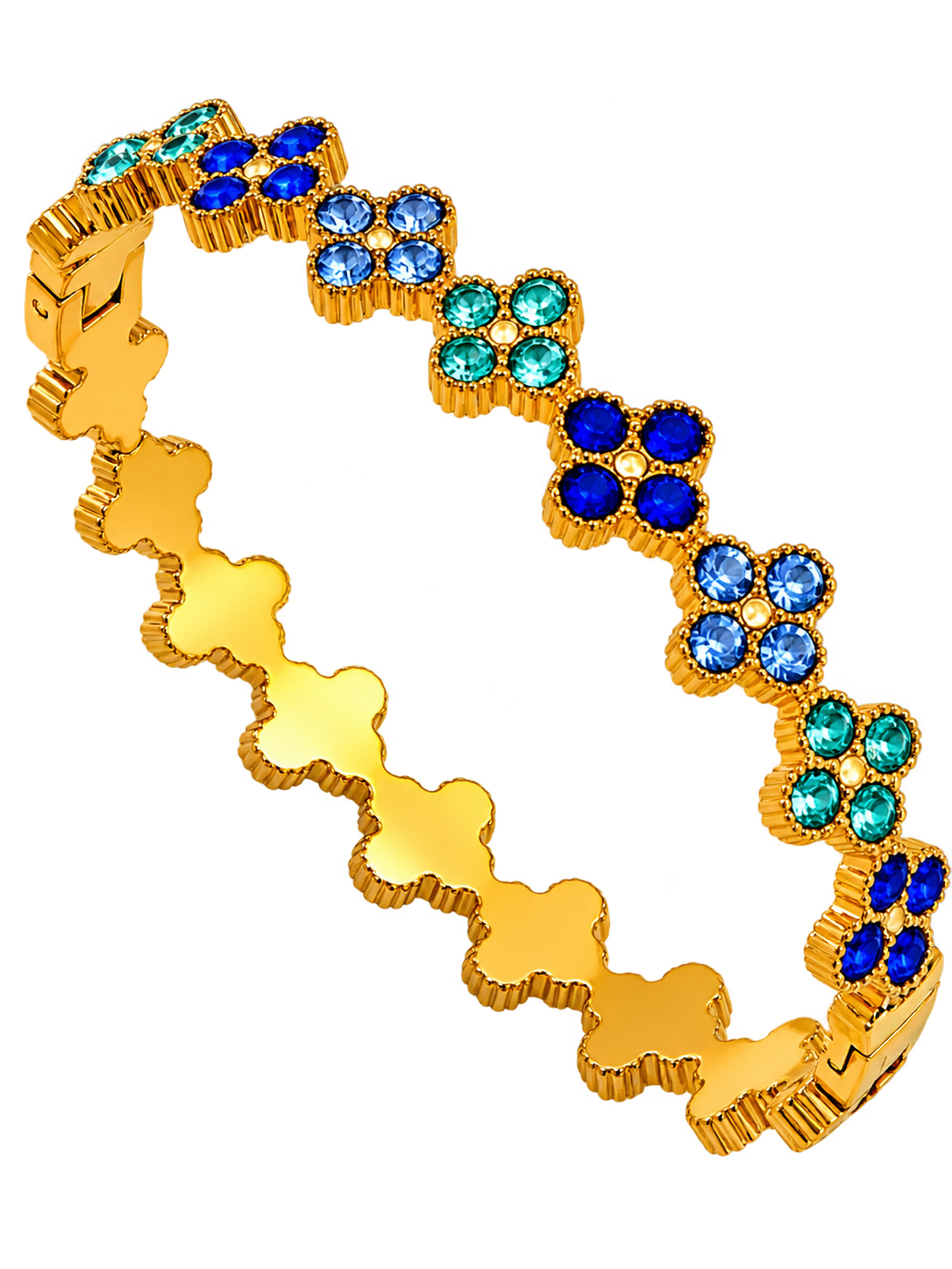 Bracelet Jonc Trèfle 🍀✨