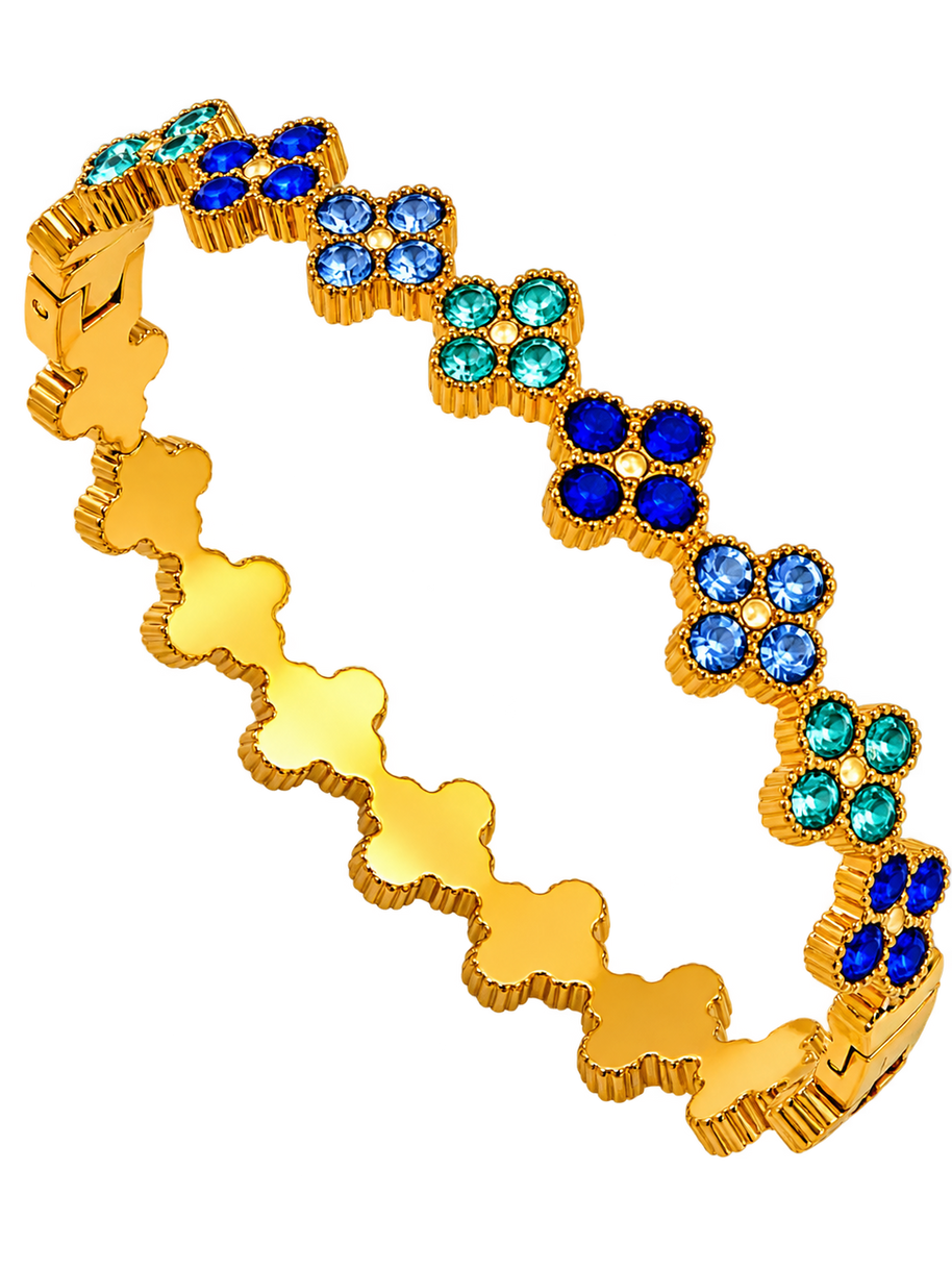 Bracelet Jonc Trèfle 🍀✨