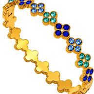 Bracelet Jonc Trèfle 🍀✨
