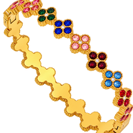 Bracelet Jonc Trèfle 🍀✨