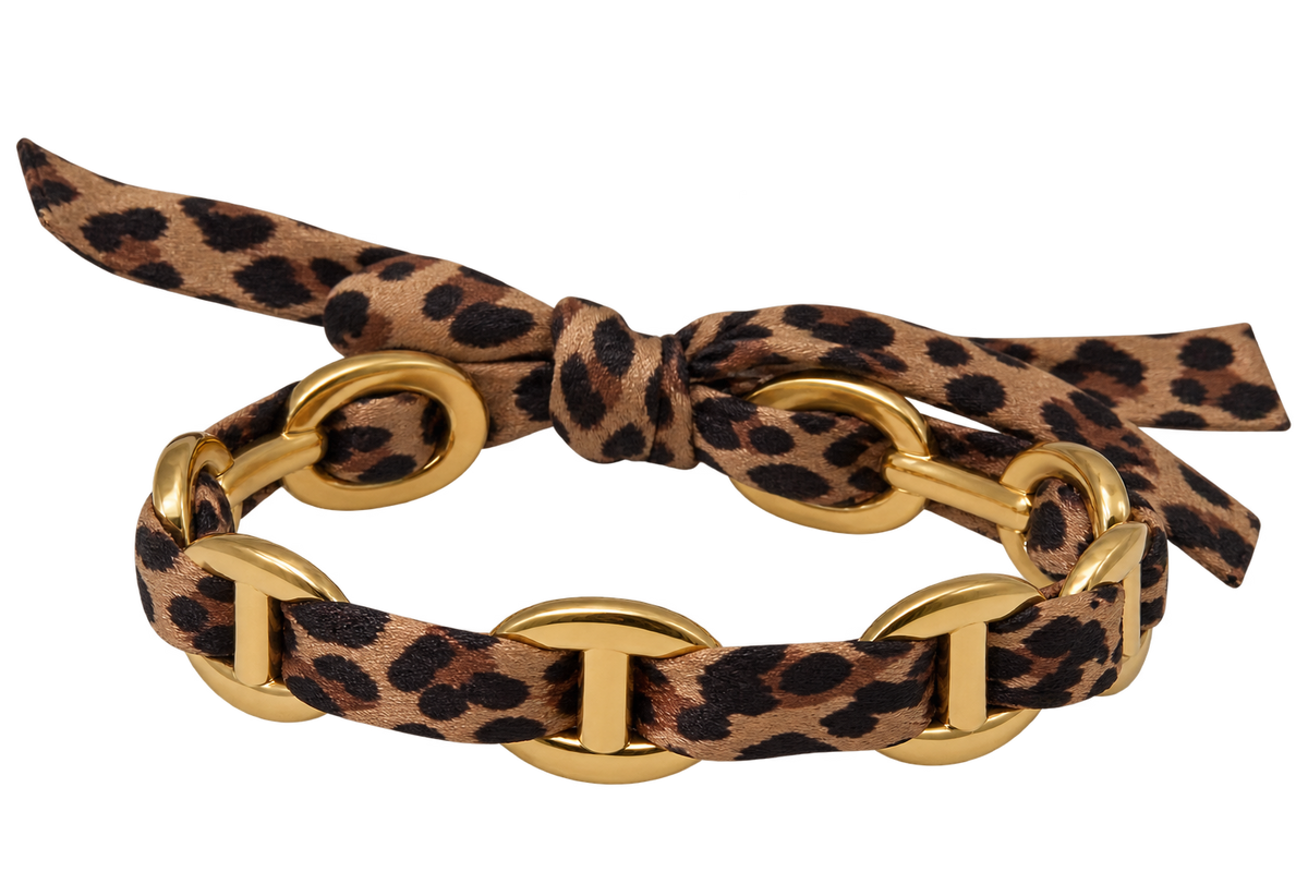 Bracelet Jonc Tissu Satiné ✨