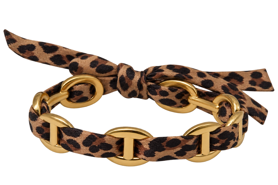 Bracelet Jonc Tissu Satiné ✨