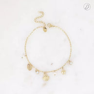 Bracelet de cheville Coquillage