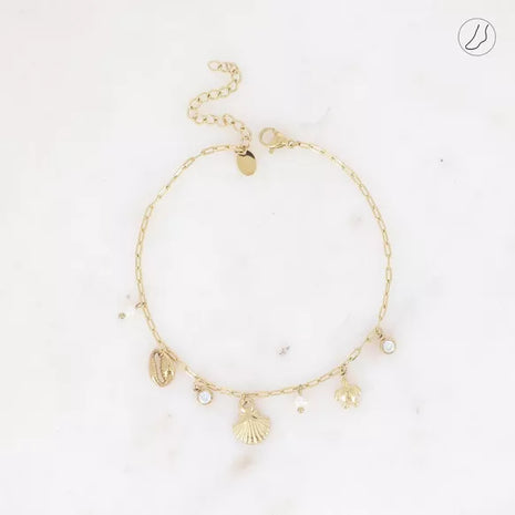 Bracelet de cheville Coquillage