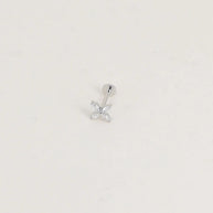 Piercing en Titane Feuillage Cristal ✨🌸
