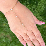 Bracelet Chaîne de Main Arielle ✨