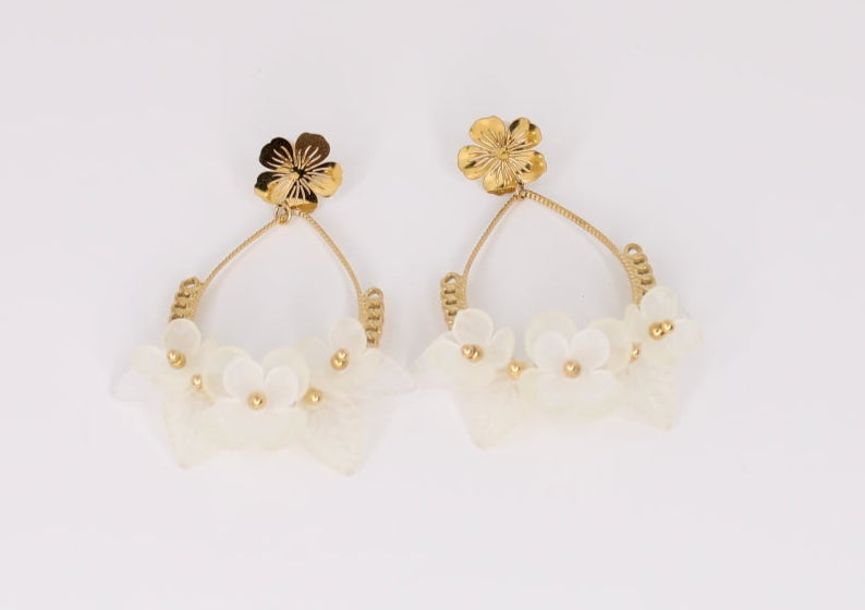 Boucles d'oreilles Capucine