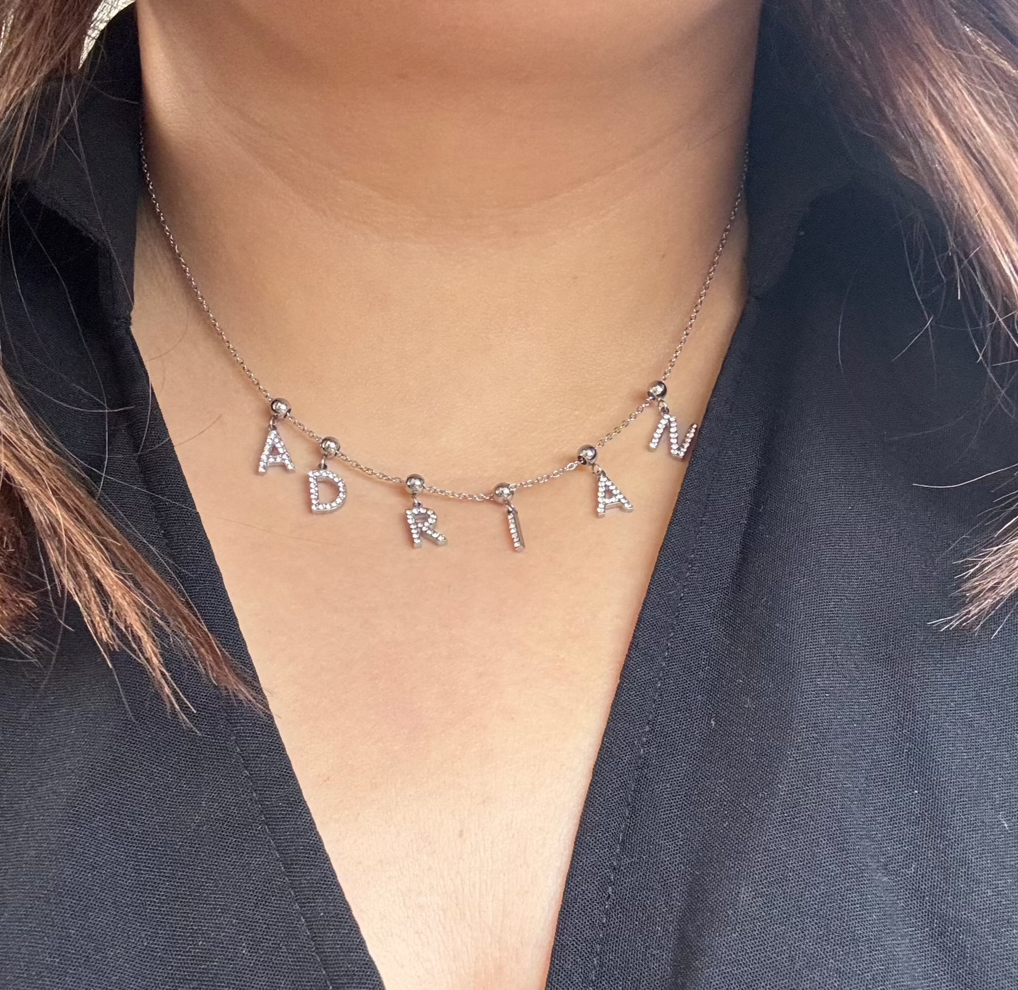 Collier Charms Argenté