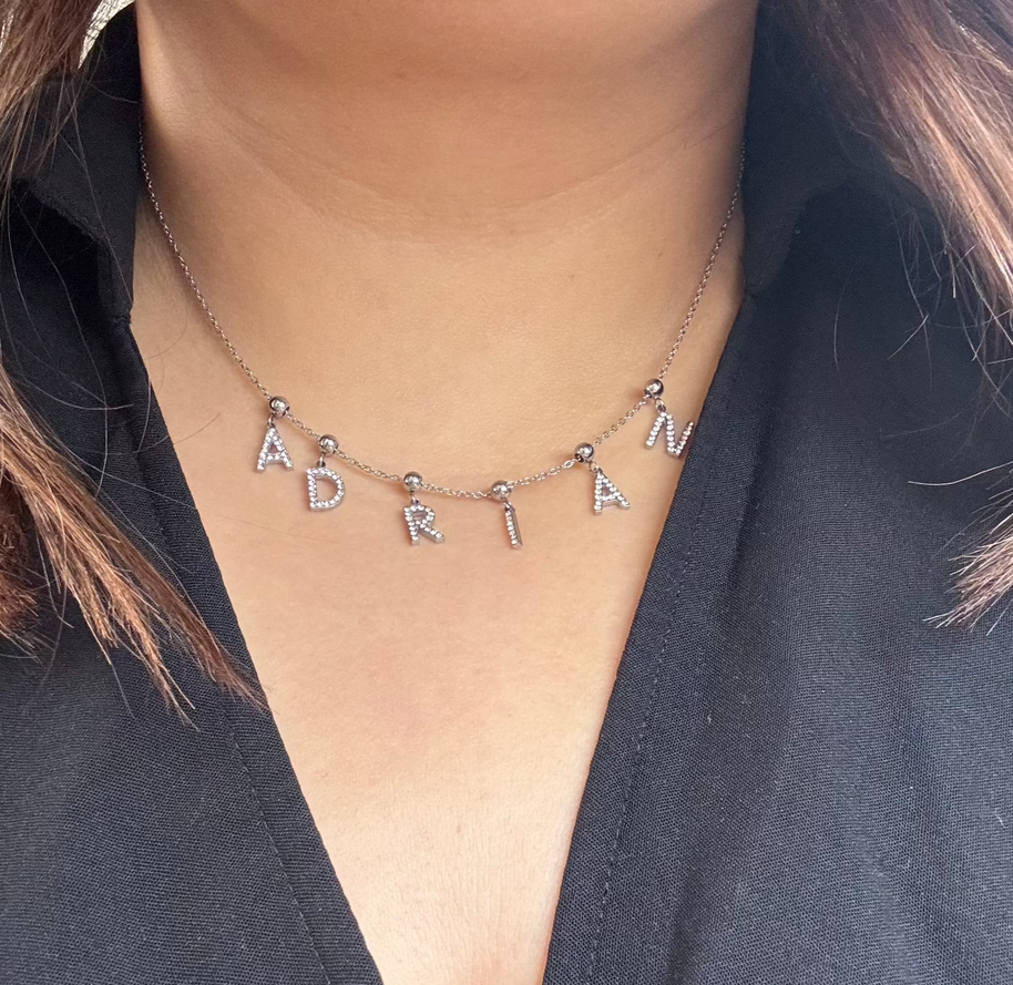 Collier Charms Argenté