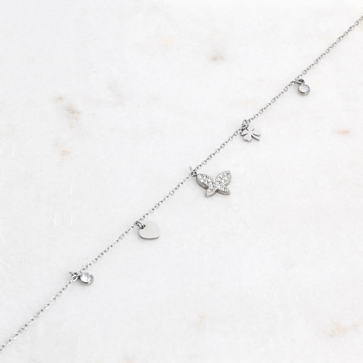 Chaine de cheville Papillon