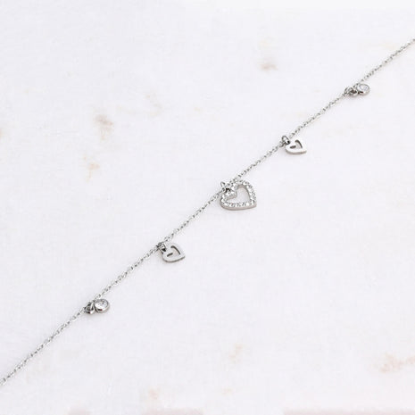 Chaine de cheville Amour