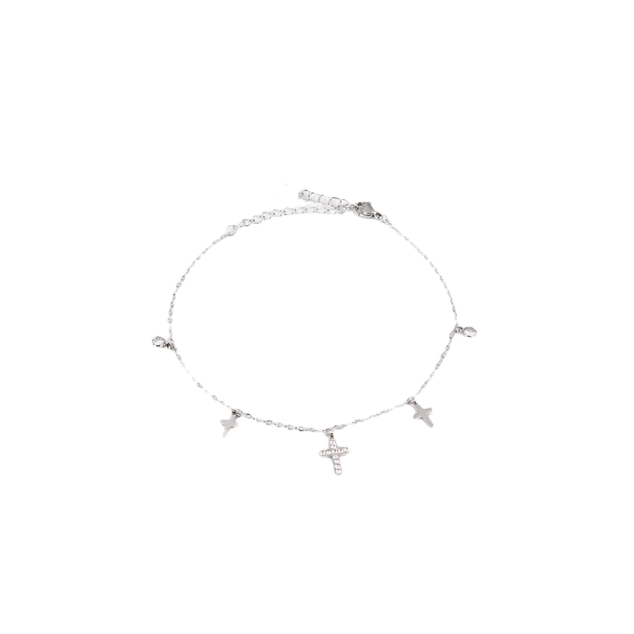 Chaine de cheville Croix