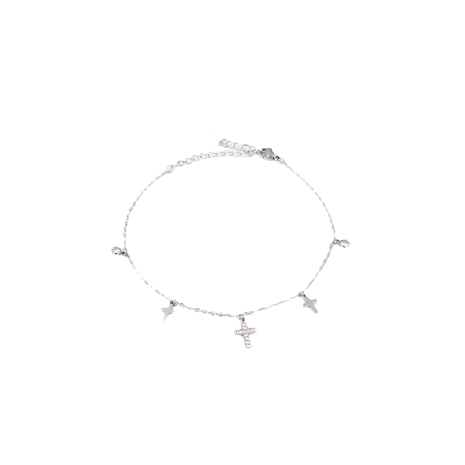 Chaine de cheville Croix