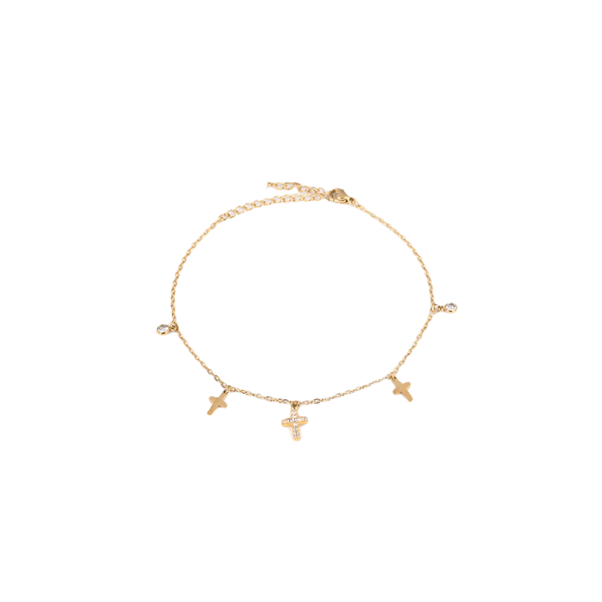 Chaine de cheville Croix