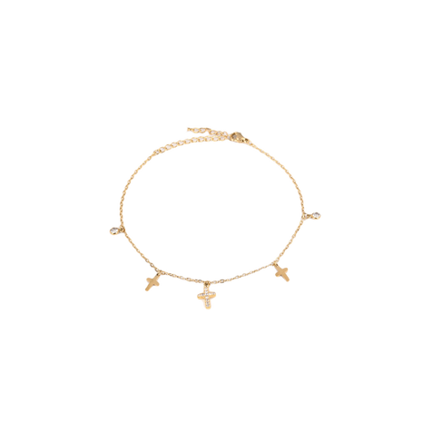 Chaine de cheville Croix