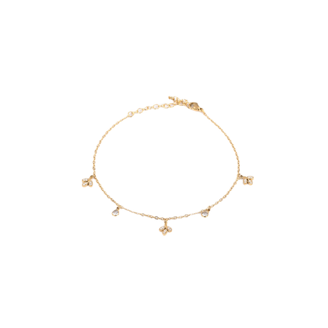 Chaine de cheville Feuilles